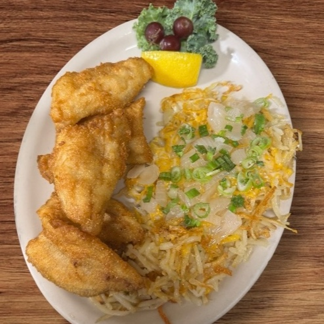 Beer Battered Bluegills.