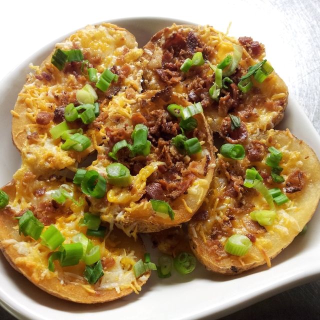 Stuffed Potato Skins.